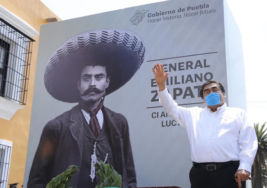 Preside Barbosa ceremonia del CI Aniversario de Emiliano Zapata