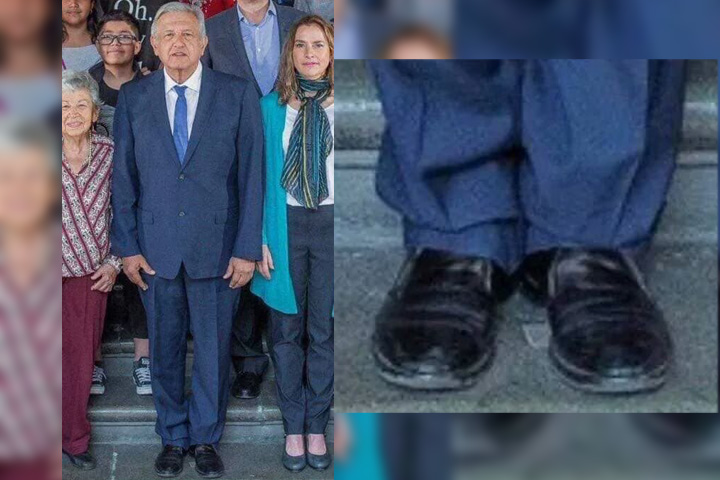 Pedro Ferriz se burla de los zapatos de AMLO