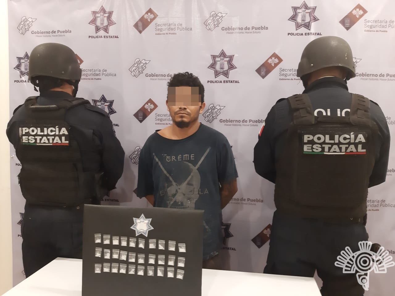 Detienen a narcomenudista de Zinacatepec