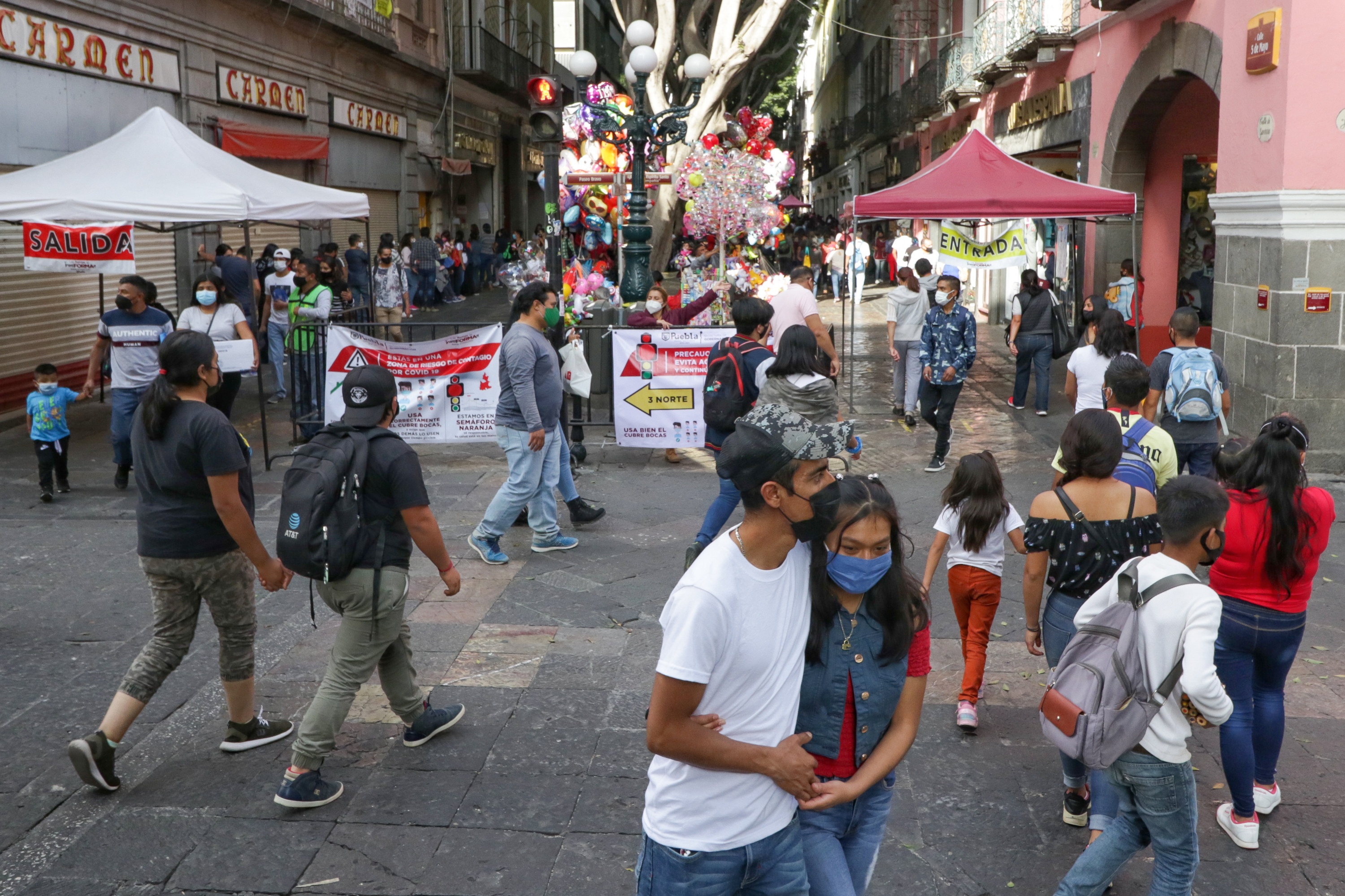 Nuevo repunte máximo de Covid en Puebla: 363 contagios en un día