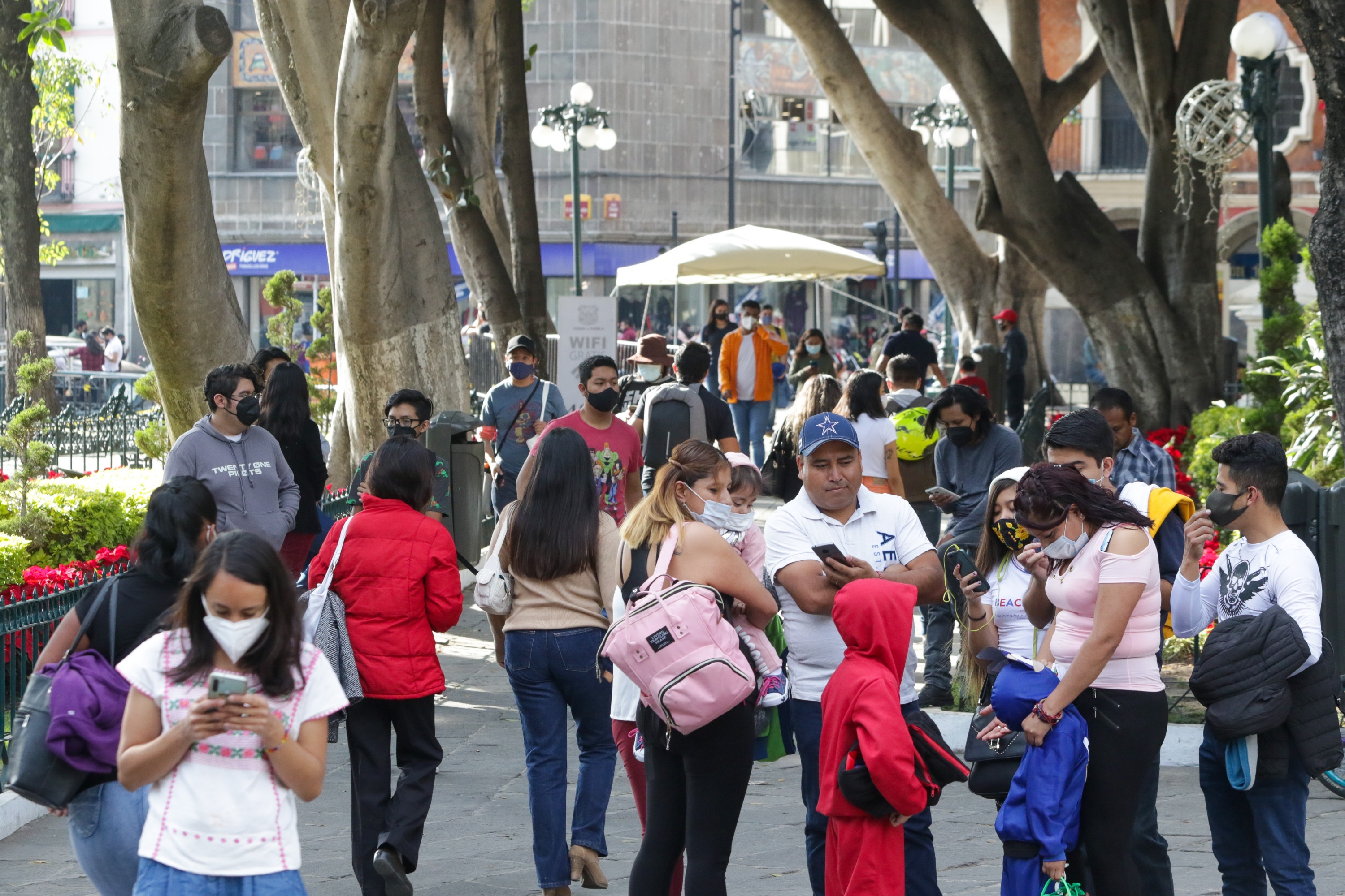 Reportan 162 casos activos de Covid en Puebla, su nivel más bajo en el año