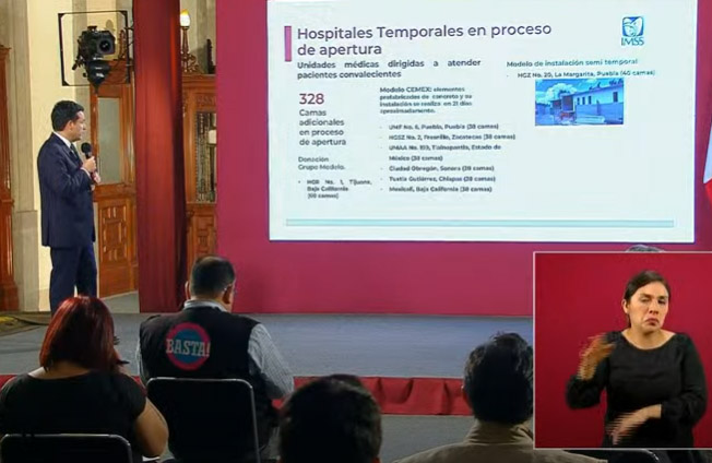 Puebla, de los estados con menos capacidad hospitalaria del IMSS: Zoé Robledo