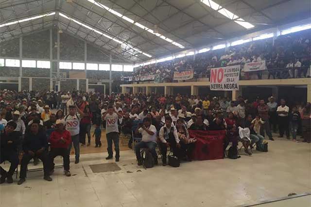 Reiteran habitantes de Zoquitlán rechazo a hidroeléctrica en Pozotitla